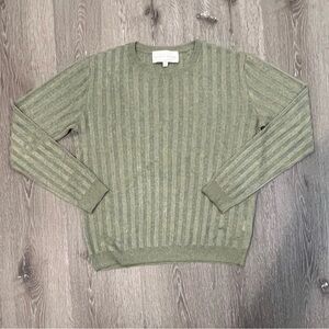 Metallic Green Sweater